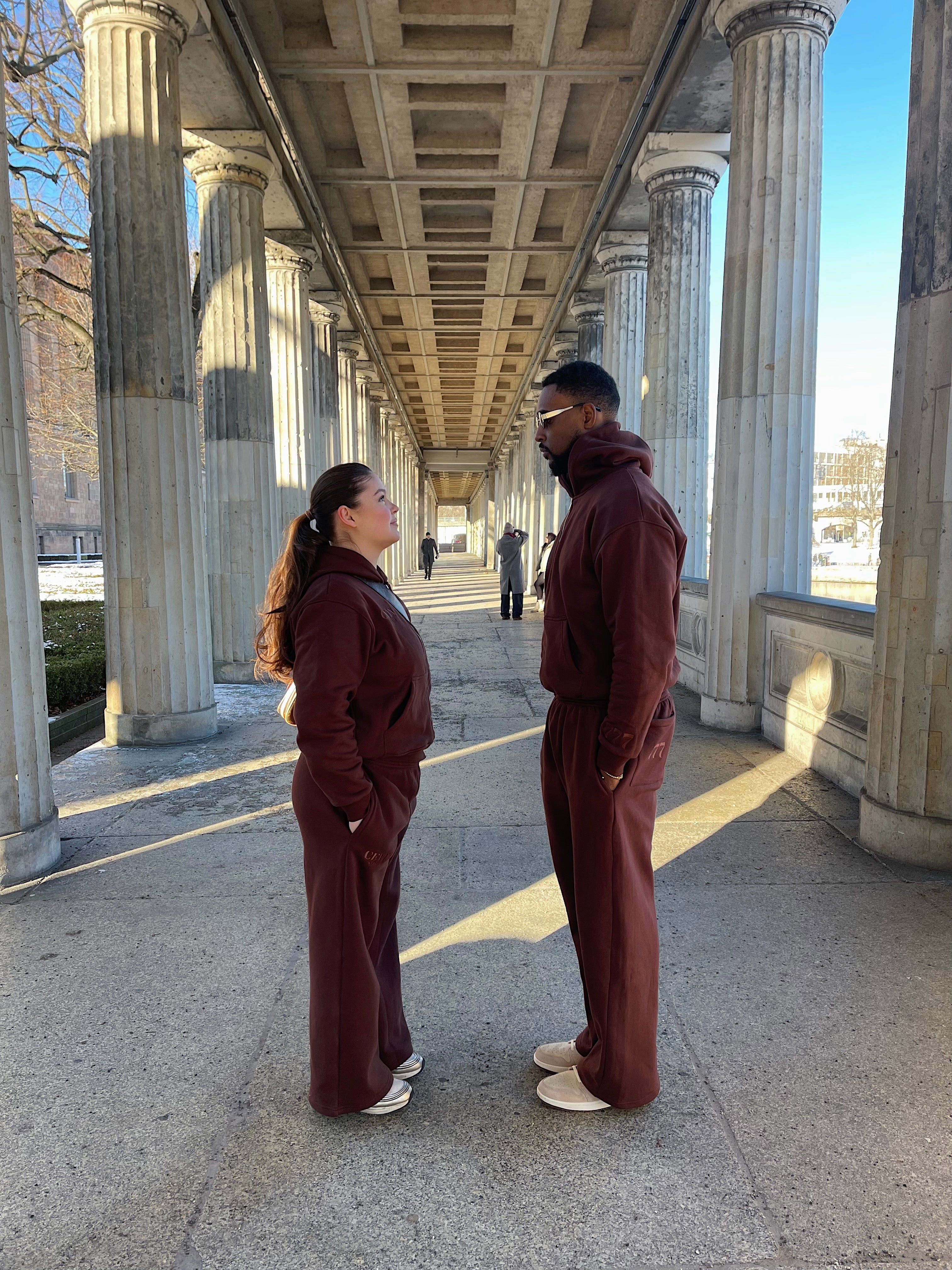 777 Sweatpants Brown – Cevin Studios