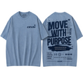 Move With Purpose T-shirt Blue