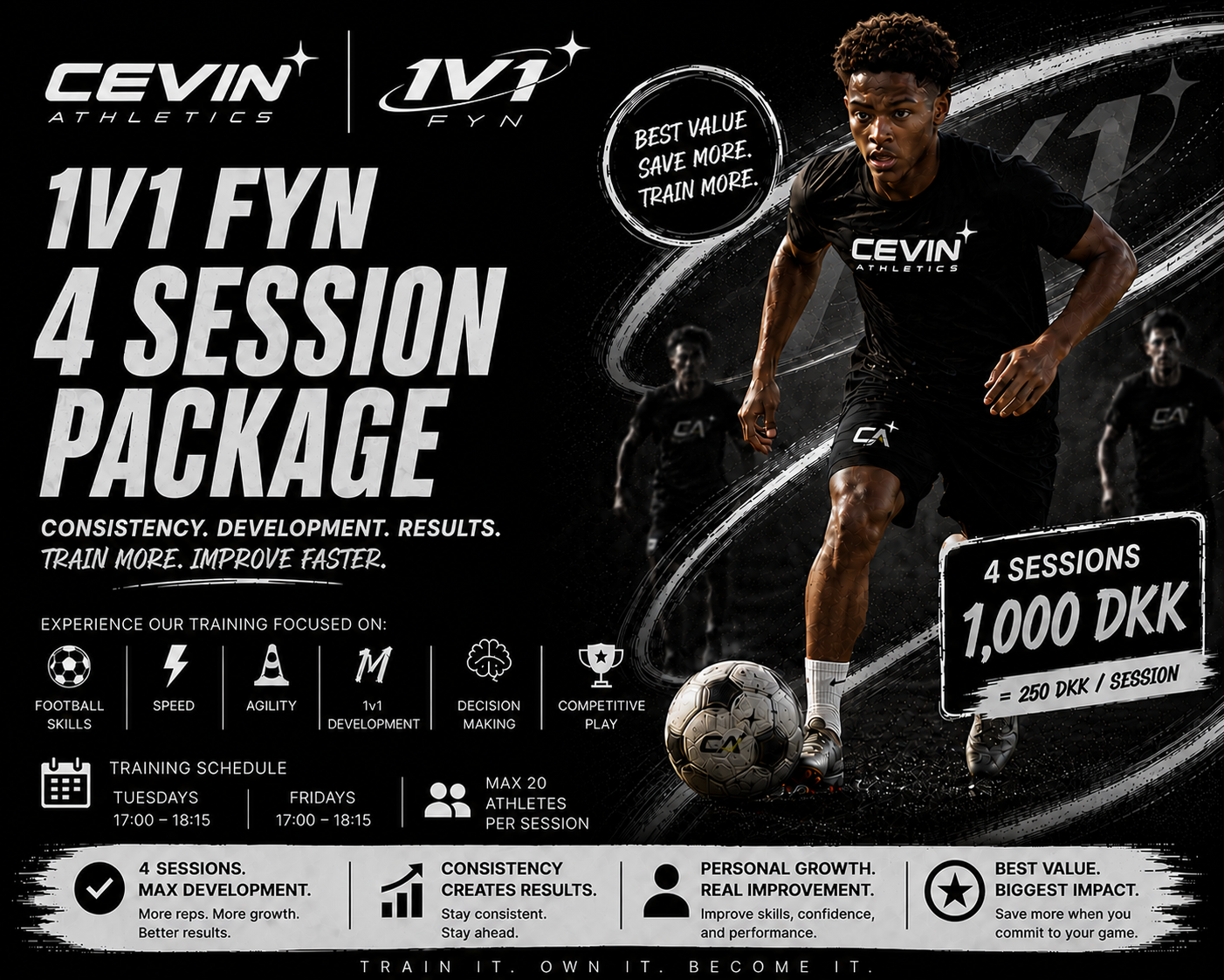 1V1 FYN - 4 Session Package