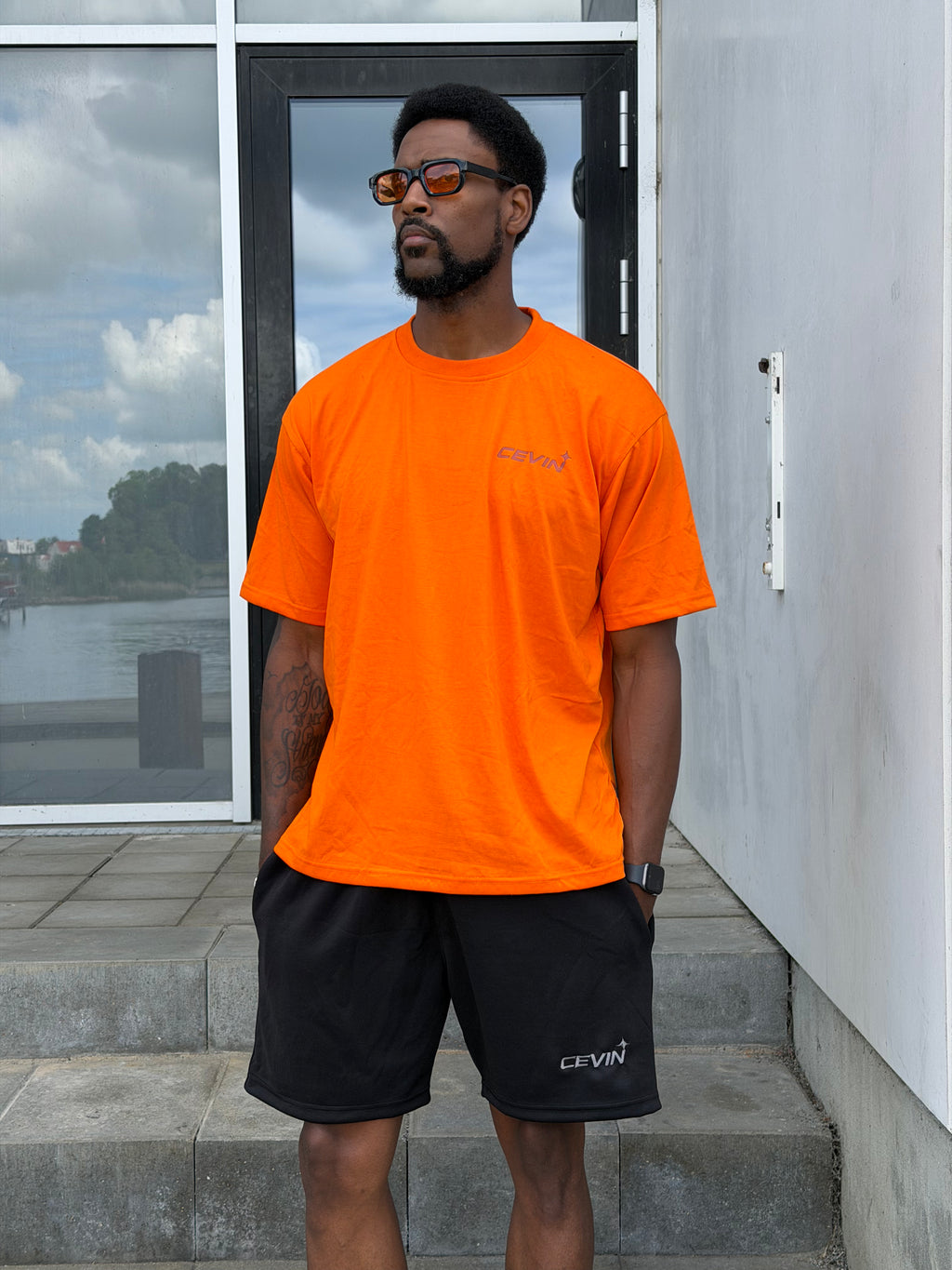777 Shorts Black